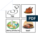 Farm Animal Products Flash cards