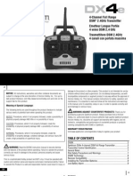 DX4E 2.4ghz Manual