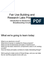 Introduction to Electronics and Breadboarding Circuits