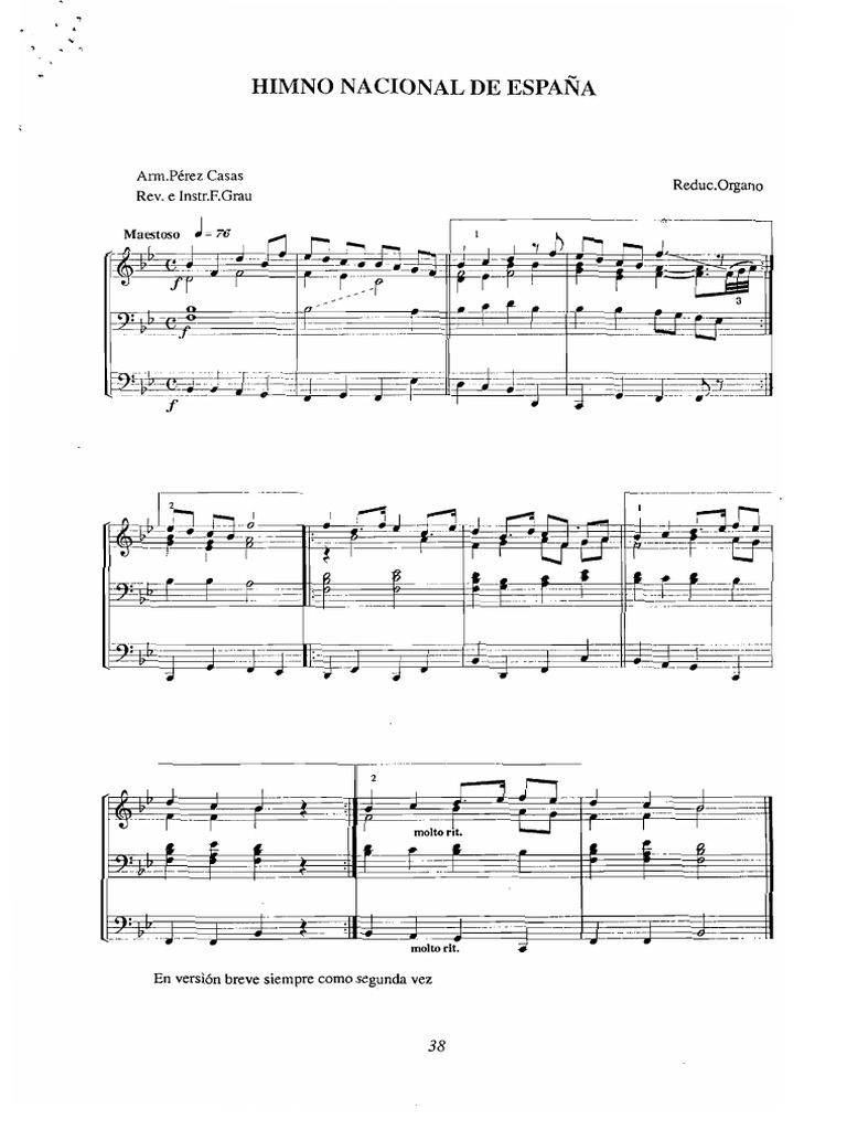 Himno Nacional de España | PDF