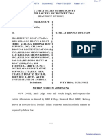 Jones, Et Al v. Halliburton Company Et Al - Document No. 27