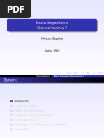 Novos Keynesianos