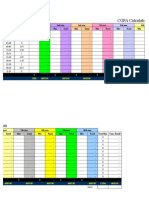 CGPA Calculation: GPA #DIV/0! #DIV/0! #DIV/0! #DIV/0! #DIV/0!