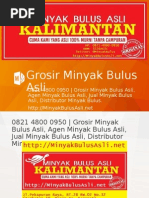 Download 0821 4800 0950  Grosir Minyak Bulus Asli Agen Minyak Bulus Asli Jual Minyak Bulus Asli Distributor Minyak Bulus by GrosirMinyakBulusAsli SN272559476 doc pdf