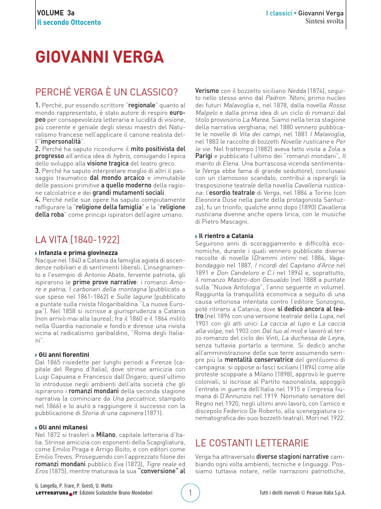La Lupa Analisi Del Testo Pdf