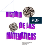 Historia de Las Matematicas