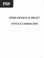 PDMS Commands-20130918-125142