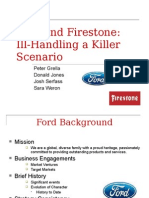 Ford Explorers With Firestone Tires: Handling A Killer Scenario Powerpoint