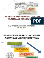 2,2 Fases de Desarrollo Agroindustrial