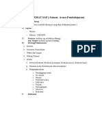 Format SAP untuk Penyuluhan Kesehatan