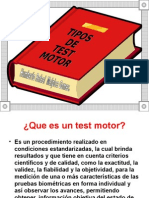 Tipos de Test Motor