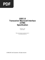 Usb2-Transceiver-Macrocell-Interface-Specification MASTER PDF