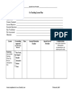 Lesson Plan Format