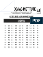 Analog Ias Institute A5: Answers