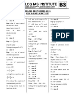 Csat b03 Explanation