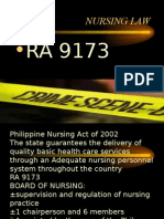RA 9173 Nurse