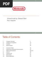 Brand Audit For Nintendo