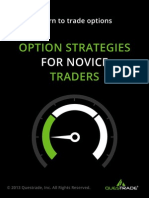 Option Strategies For Novice Traders PDF