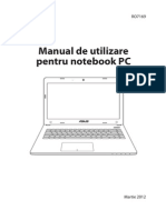 Manual de Utilizare Pentru Notebook PC