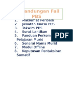 Isi Kandungan Fail PBS