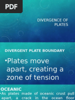 Divergent Boundary and Transform Fault Boundary