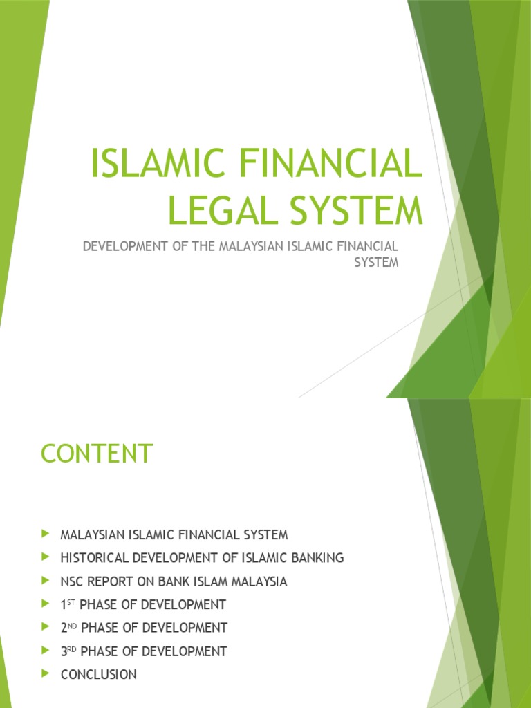 Development of Malaysia's Islamic Finance | PDF | Islamic Banking And ...
