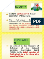 Demography Lectures Module 1