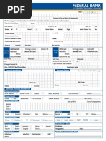 KYC Updation Form