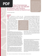 Factors That Contributed to the Growth of EECMY Qes Abraham JOLM June 2015