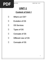 OS and Its Functions