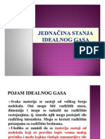 Jednacina Stanja Idealnog Gasa PDF