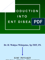 Introduction Into Ent Disease