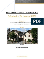 Info Logistique Seminaire SUN Extrait