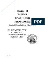 Manual of Patent Examining Procedure: Original Ninth Edition, March 2014