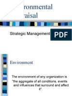Environmental Appraisal: Strategic Management