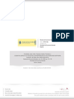 Cognitive Aspects of Potential Entrepreneurs in Southern and Northern Europe