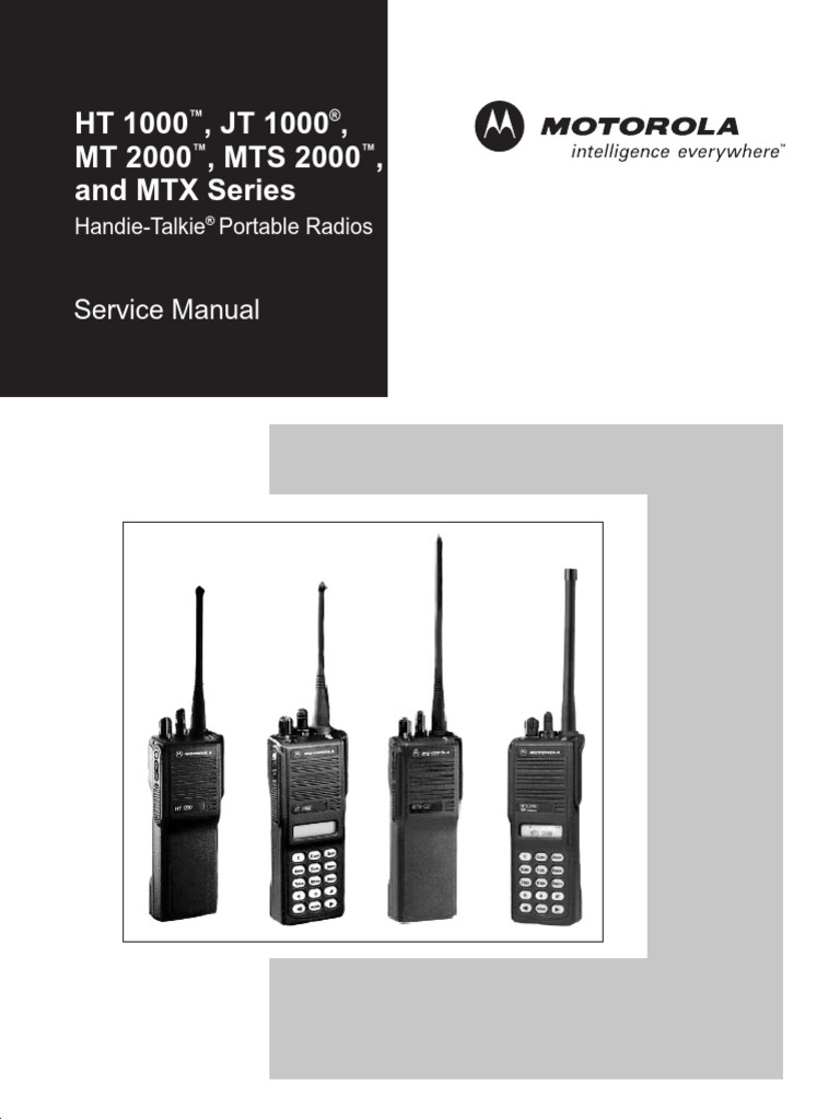 Motorola radio manual download