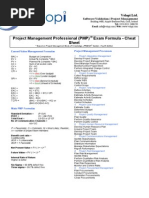 Velopi PMP Cheat Sheet PDF