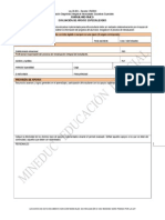 Formulario Unico Evaluacion Apoyos 2010