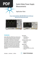 Switch Mode Power Supply Measurements: Application Note