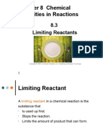 8 3 Limiting Reactants