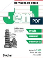 Dicionário Visual de Bolso - 3 em 1 - Inglês Italiano Português