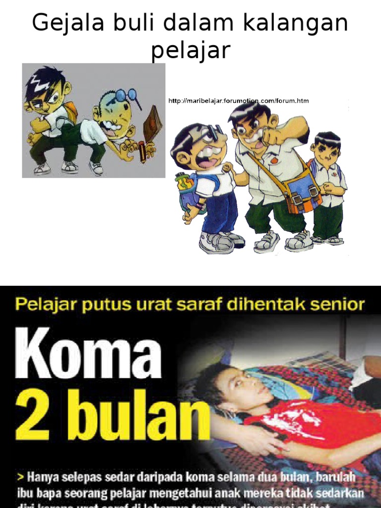 Gejala Buli Dalam Kalangan Pelajar Pdf