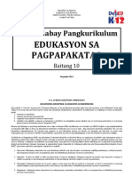 K To12 Gabay Pangkurikulum: Edukasyon Sa Pagpapakatao