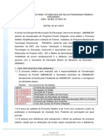 20150223 Edital Nº. 001 2015 SELECAO Tutores Bolsistas Ao Proinfo Integrado Edital Bolsista PROINFO UNDIMEAP 2015 Ressal