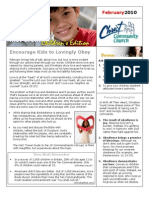 Encourage Kids To Lovingly Obey: February