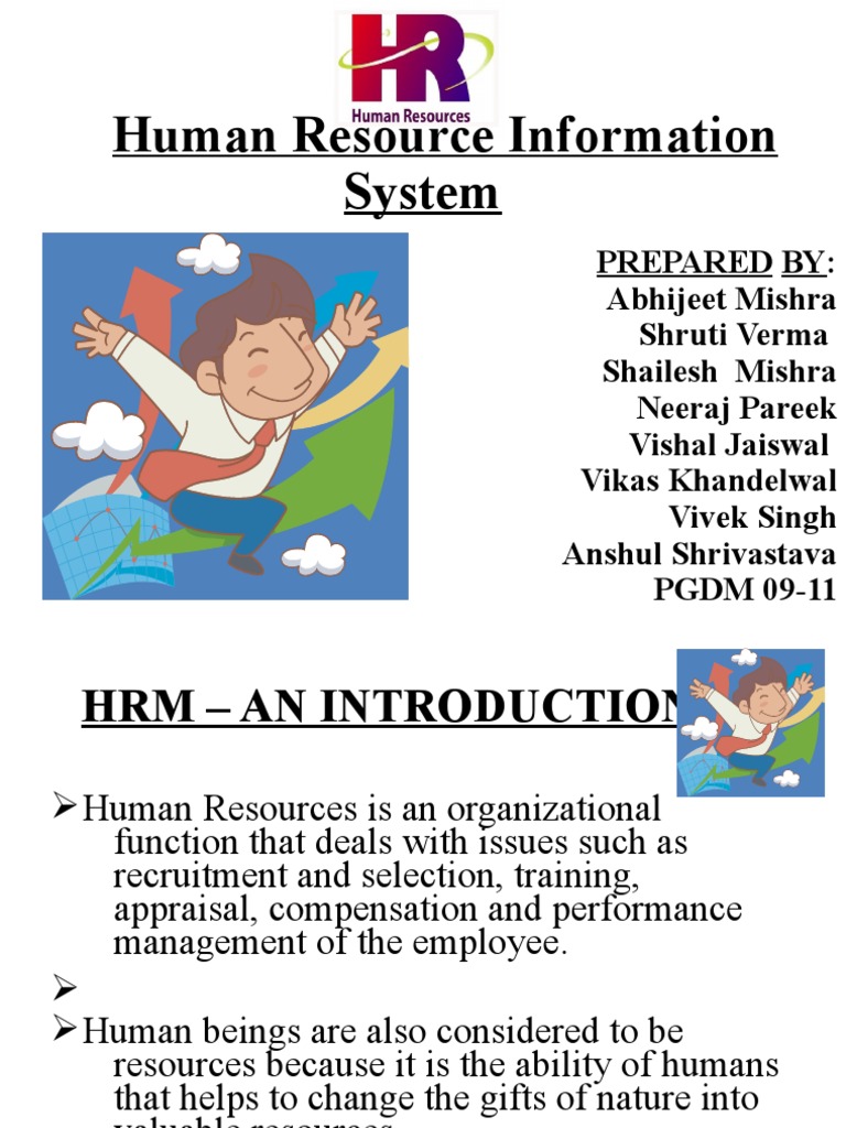 Human Resource Information System ;HRM Human Resource Management