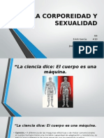 La Corporeidad y Sexualidad