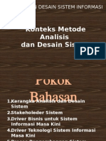 Pertemuan 04 Konteks Metode Analisis