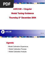 AIRCOM - Cingular Model Tuning Guidance Thursday 2 December 2004